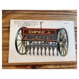 American Seeding Empire Jr. Hoe Drill Postcard
