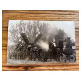 Steam Engine Photo Postcard