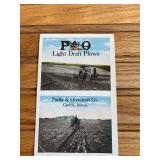 P&O Light Draft Plows Postcard