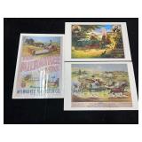 (3) Milwaukee, Rossow Bros., + Auburn Prints