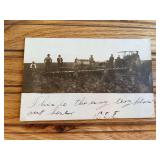 Case Steam Engine Photo Postcard
