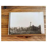 Steam Engine Stuck in the Mud Photo Postcard