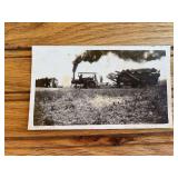 Case Steam Engine + Minneapolis Thresher Photo