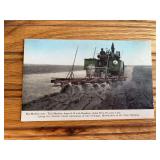 Gaar Scott Steam Engine Postcard