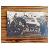 Steam Engine Photo Postcard