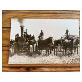 Case Steam Engine Photo Postcard