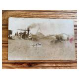 Steam Engine Photo Postcard