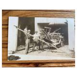 Deering Grain Binder Photo Postcard