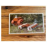 Allis Chalmers Model M Orchard Crawler Postcard