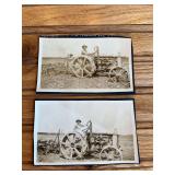 (2) Fordson Tractor Photos