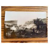 Steam Engine Photo Postcard