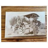 Steam Engine Photo Postcard