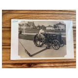 Fordson Tractor Photo Postcard