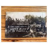 Steam Engine Boiler Explosion Photo Postcard
