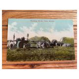 Steam Engine Postcard
