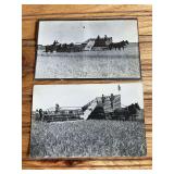 (2) Push Header Photo Postcards