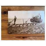 Steam Engine with Gang Plow Photo