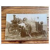 Steam Engine Photo Postcard
