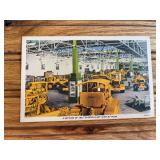 Caterpillar Factory Display Room Postcard