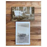 (2) Disk Photo Postcard