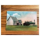 Steam Engine Postcard
