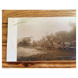 Baker Steam Engine Photo Postcard