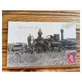 Steam Engine Photo Postcard