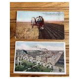 (2) David Bradley Postcard
