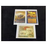 (3) Oliver, Massey-Harris, Furst & Bradley Prints