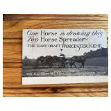 Richardson Worcester-Kemp Spreader Postcard