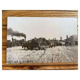 Case Steam Engine Photo Postcard