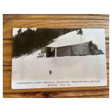 Fordson Tractor With Tracks Photo Postcard
