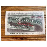 New Idea Manure Spreader Postcard