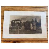 Steam Engine Photo Postcard