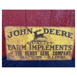 John Deere Quality Farm Implements SST Sign