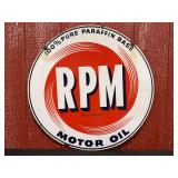 RPM Motor Oil DSP Sign
