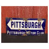 Pittsburgh Motor Club SSP Sign