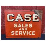 Case Sales + Service Flange Sign