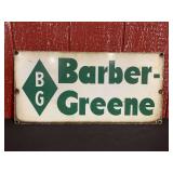 Barber-Green SSP Sign