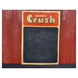 Orange Crush Blackboard SST Sign