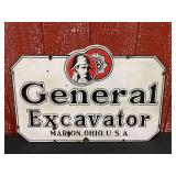 General Excavator SSP Sign