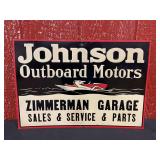 Johnson Outboard Motors SST Sign