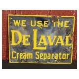 We Use De Laval Cream Separator SSP Sign