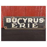 Bucyrus Erie SSP Sign