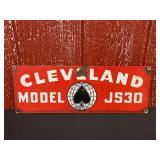 Cleveland Model JS30 SSP Sign