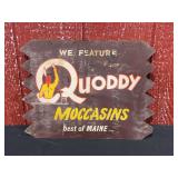Quoddy Moccasins Sign