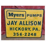Myers Pumps SST Sign