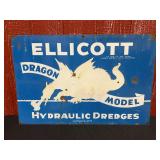 Ellicott Dragon Model Hydraulic Dredges SSP Sign
