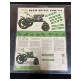 Shaw Du-All Tractors Mailer Foldout