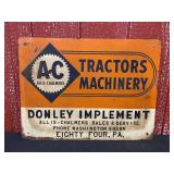 Allis Chalmers Tractor Machinery SST Sign